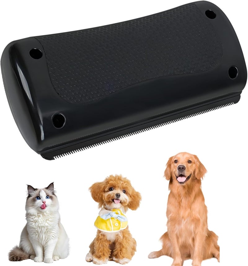 docucher Deshedding Dog Brush, Dog Grooming Brush for Shedding, Pet Hair Removal Tool for Cats, Dogs, Horses, Easy Hair Removal for Pets - Image 1
